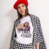 Online Zuiki Italia T- Shirt 'Emily In Paris' Bianco