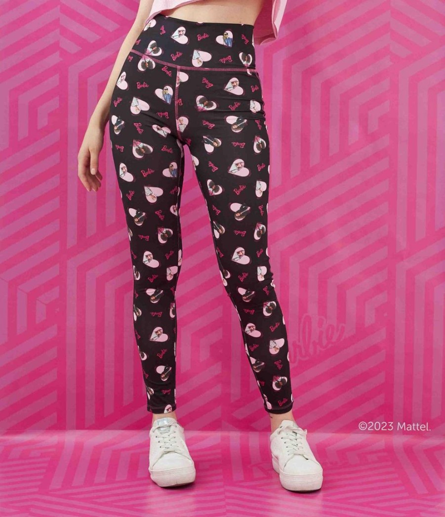 New Zuiki Leggings Stampa Barbie All Over Nero