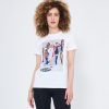 Online Zuiki Italia T-Shirt 'Clueless' Bianco