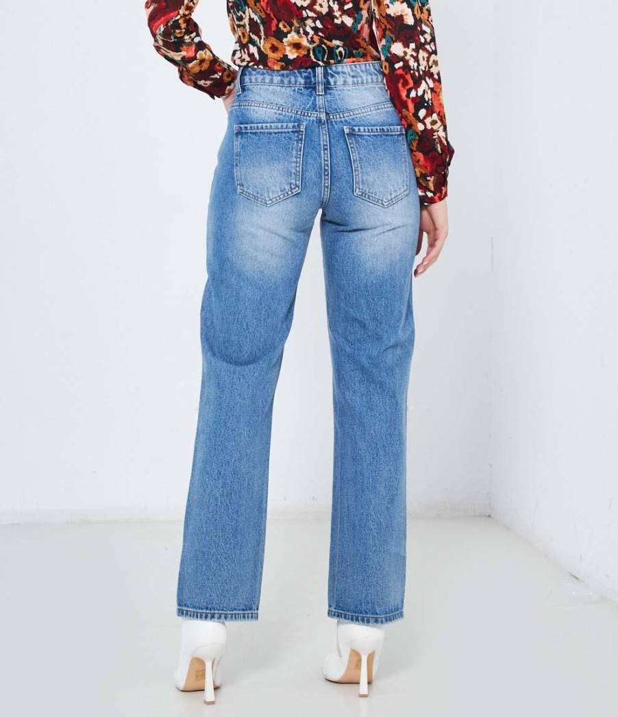 Online Zuiki Italia Jeans Con Strappi Blu