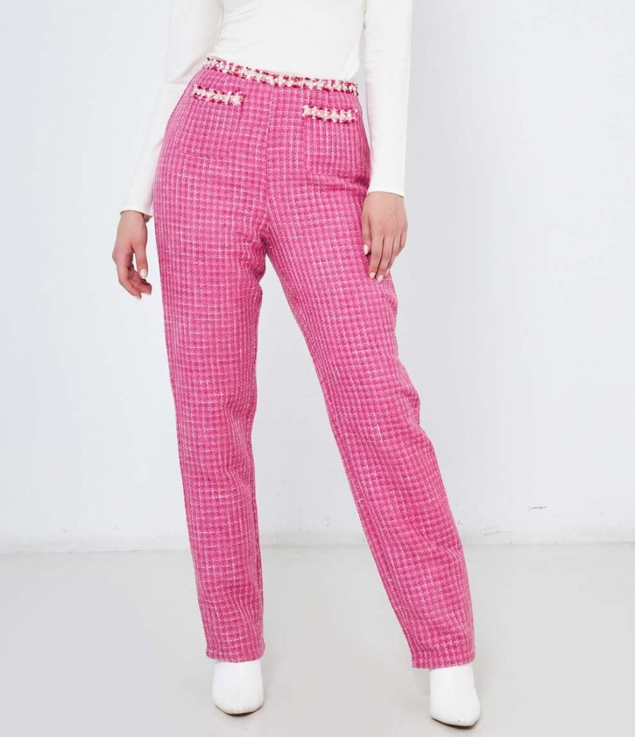 Best Zuiki Italia Pantaloni Con Dettagli Gioiello