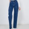 New Zuiki Italia Jeans Cargo Palazzo Blu