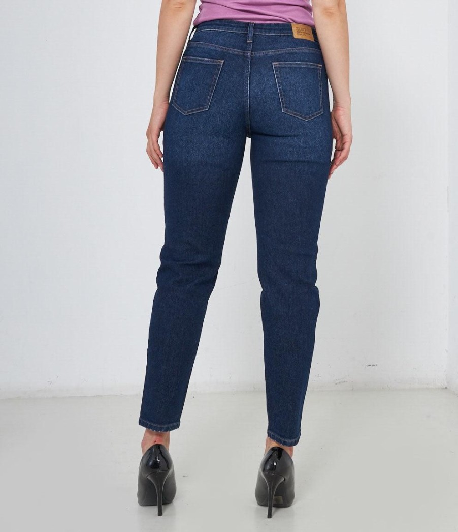 Online Zuiki Italia Jeans Cigarette Blue Scuro Blue Chiaro