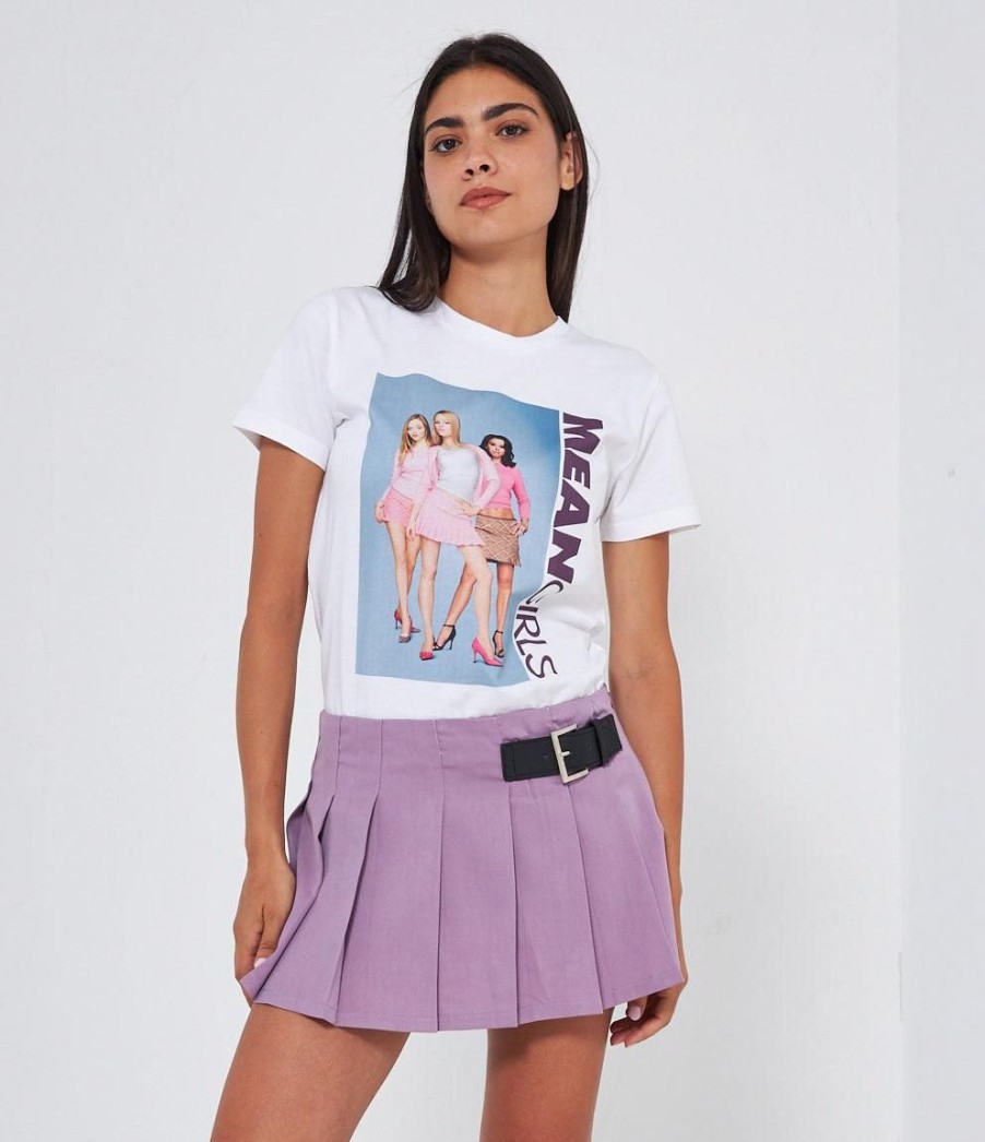 New Zuiki Italia T-Shirt 'Mean Girls' Bianco