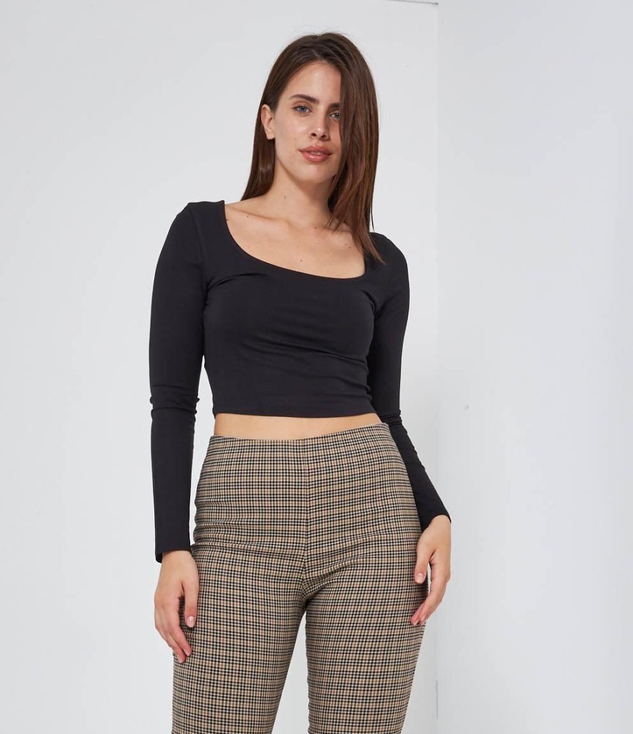 Online Zuiki Italia Maglia Crop In Viscosa