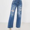 Best Zuiki Italia Jeans Con Borchie Blue Chiaro