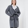 Wholesale Zuiki Italia Cappotto Con Bordi A Contrasto