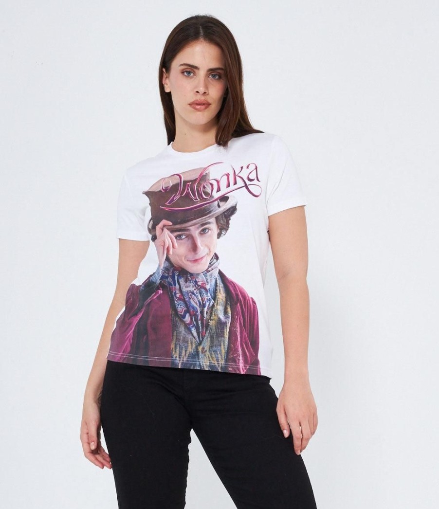 Clearance Zuiki Italia T-Shirt Wonka Bianco