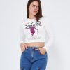 Hot Zuiki Italia Maglia Crop Willy Wonka Unico